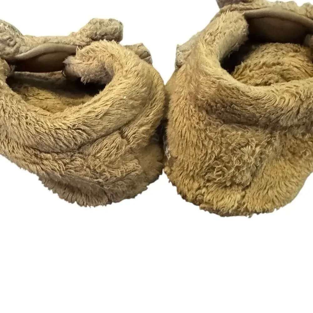UGG Bixbee Koala Stuffie Baby Brown Chestnut Booties Size US 5 UK 4 furry soft